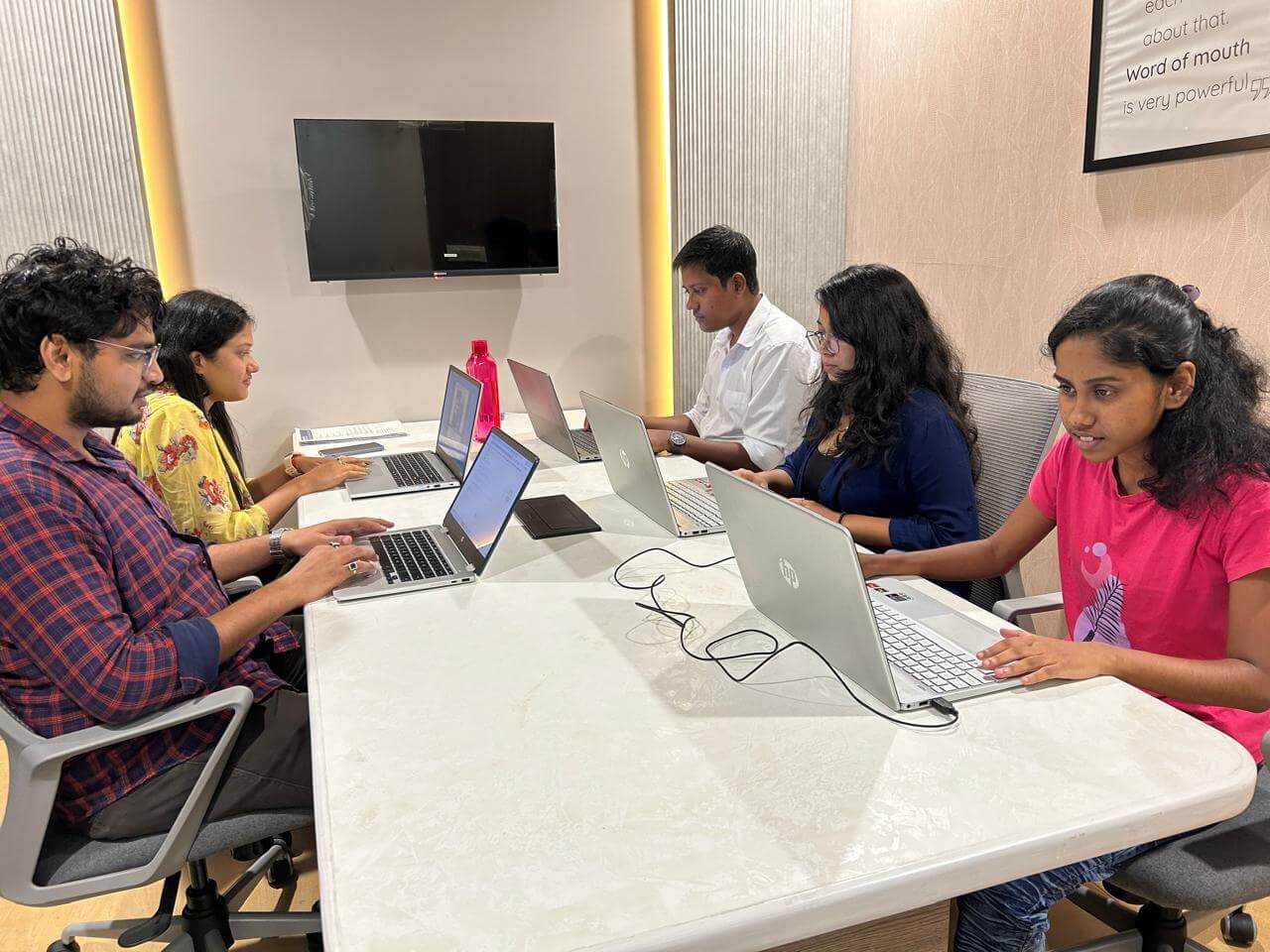 A real workspace for collaborative thinking — original ZTS office photograph