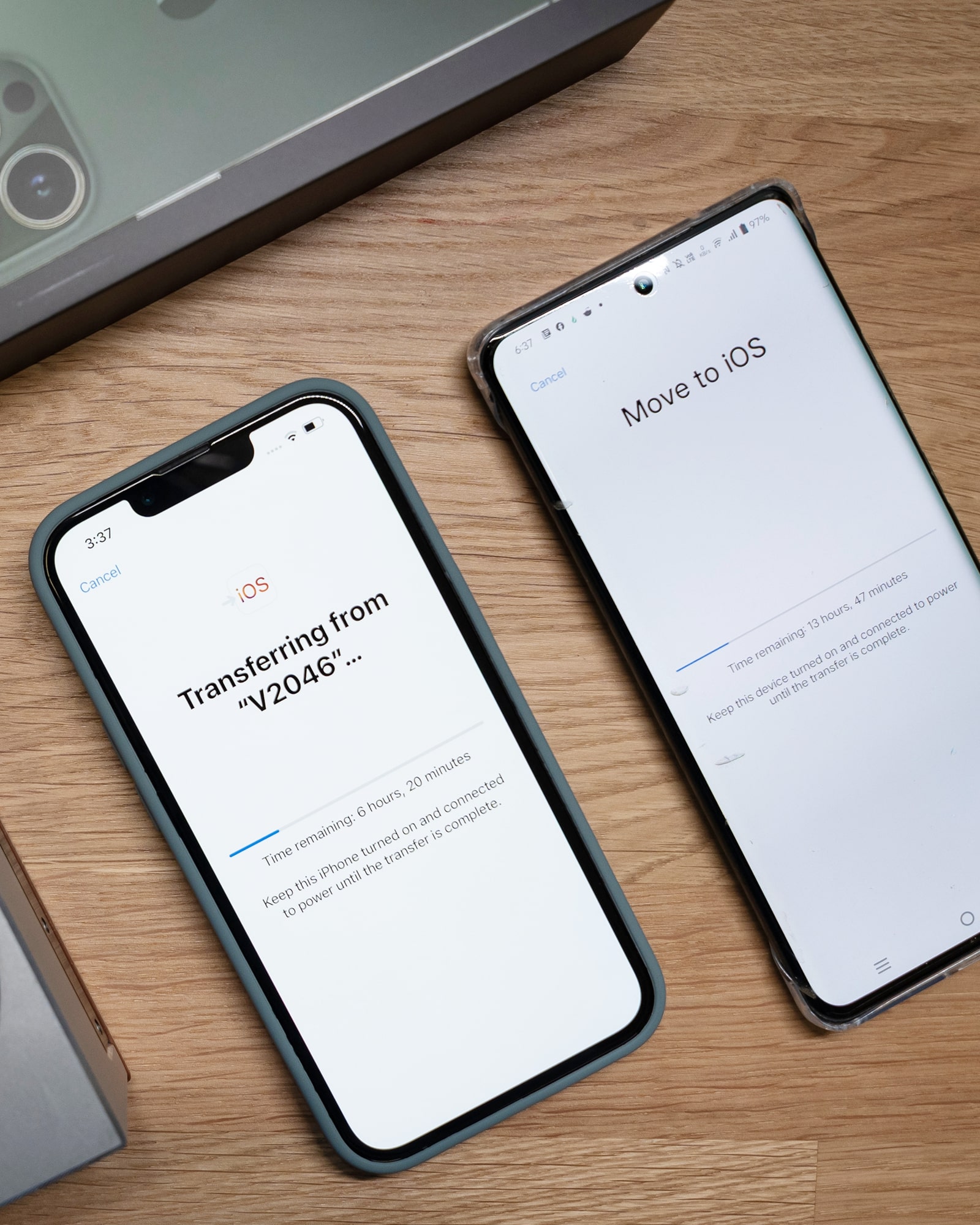 Migration to iOS
