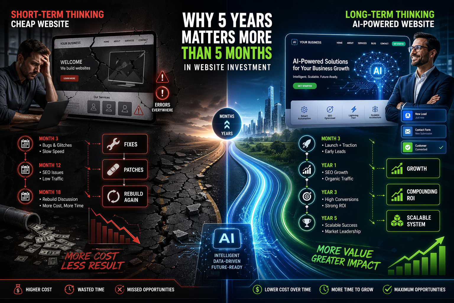 Short Term Thinking vs Long Term Thinking