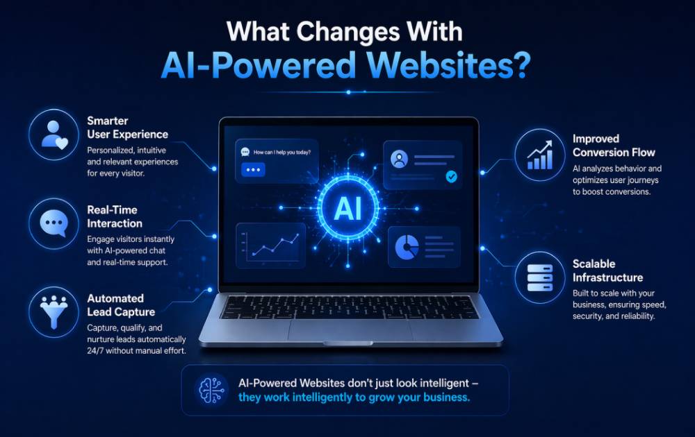 AI-powered websites for smarter business growth