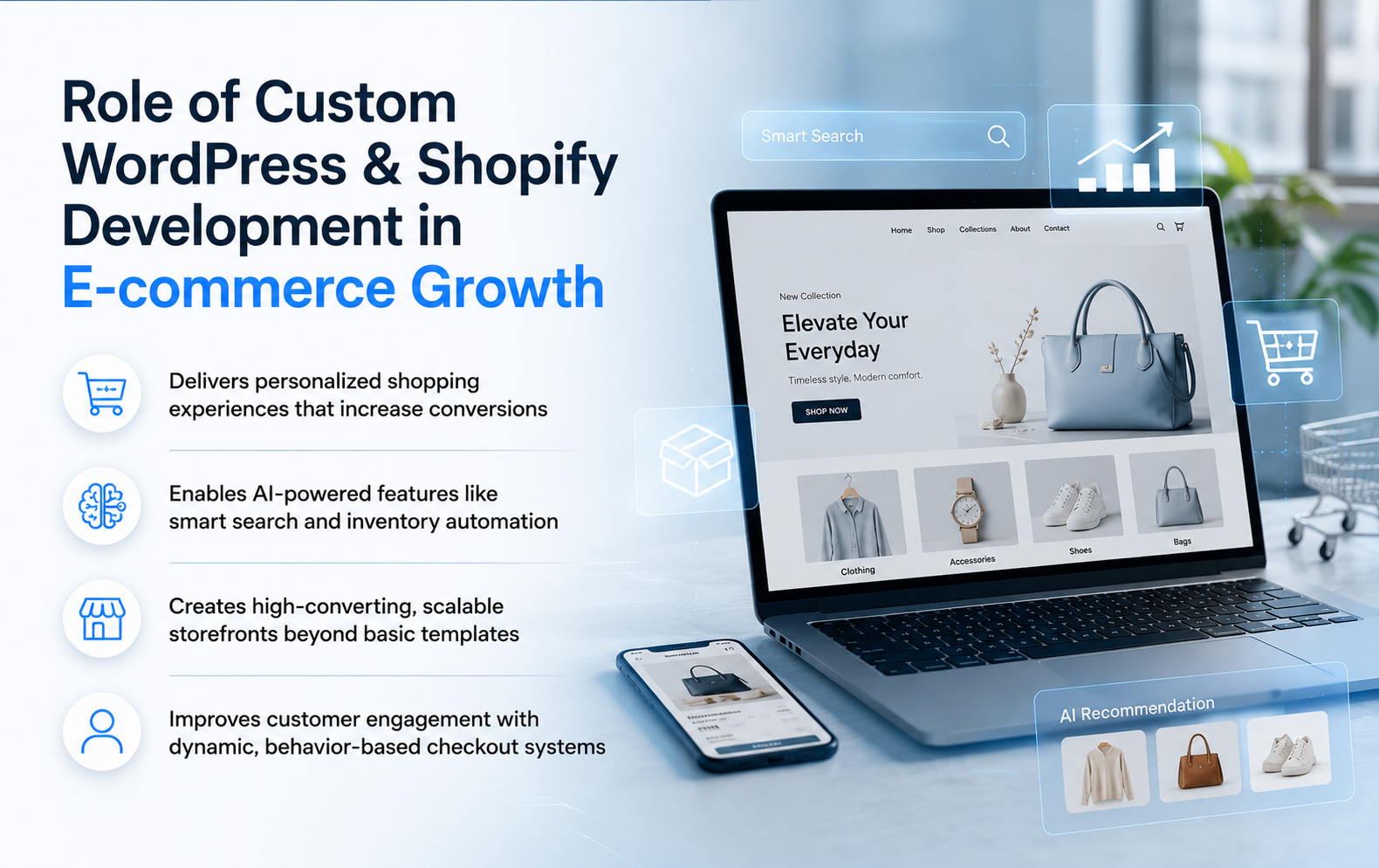 Custom WordPress & Shopify Development